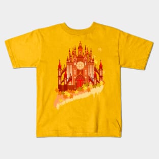 Fantasy gothic medieval kingdom Kids T-Shirt